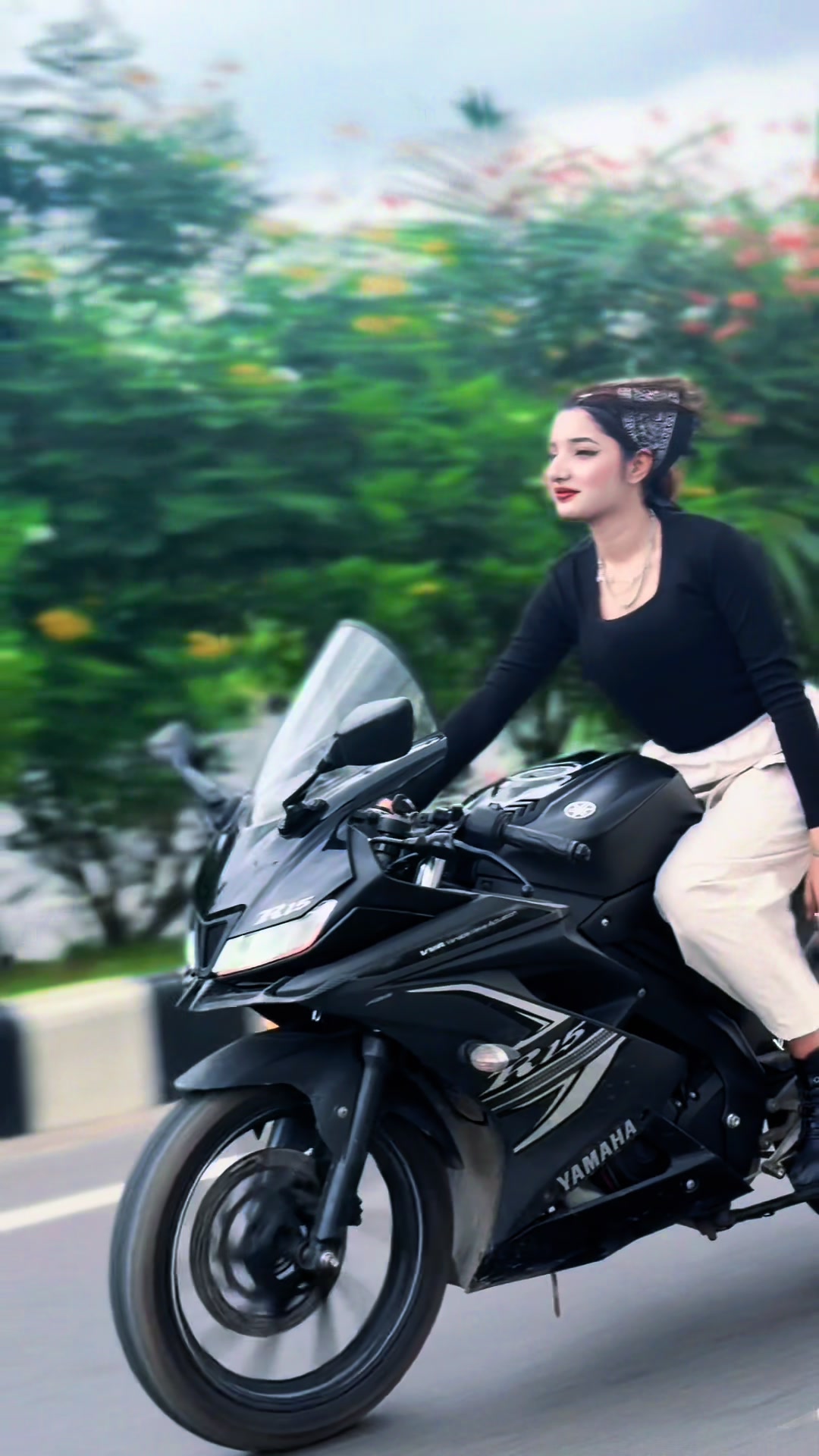 @Lady Biker Shreya
