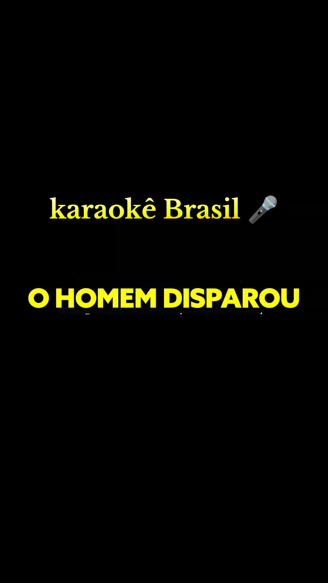 @Karaok&ecirc;_Brasil 🎤