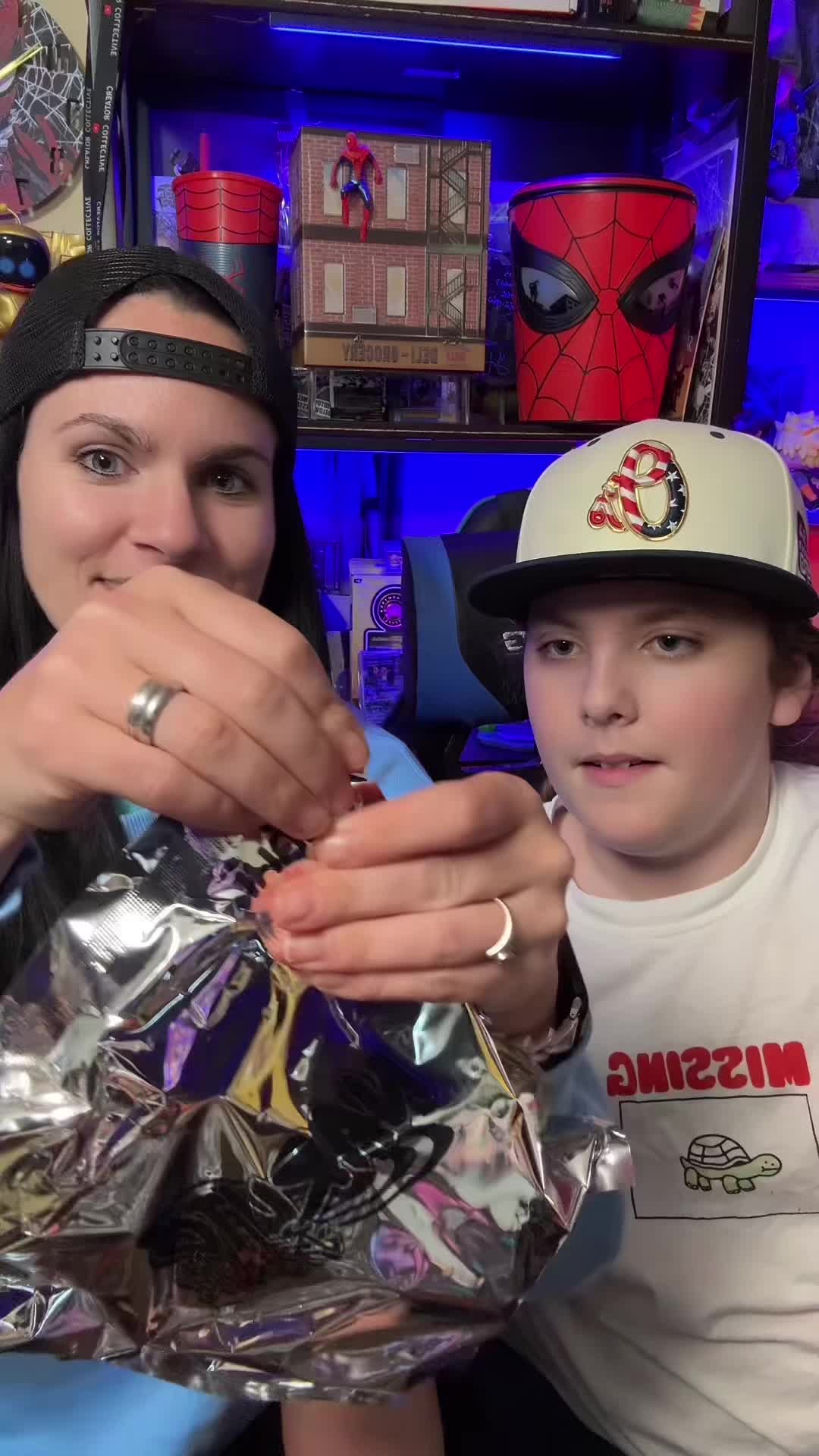 @Spideykid&Spideymom