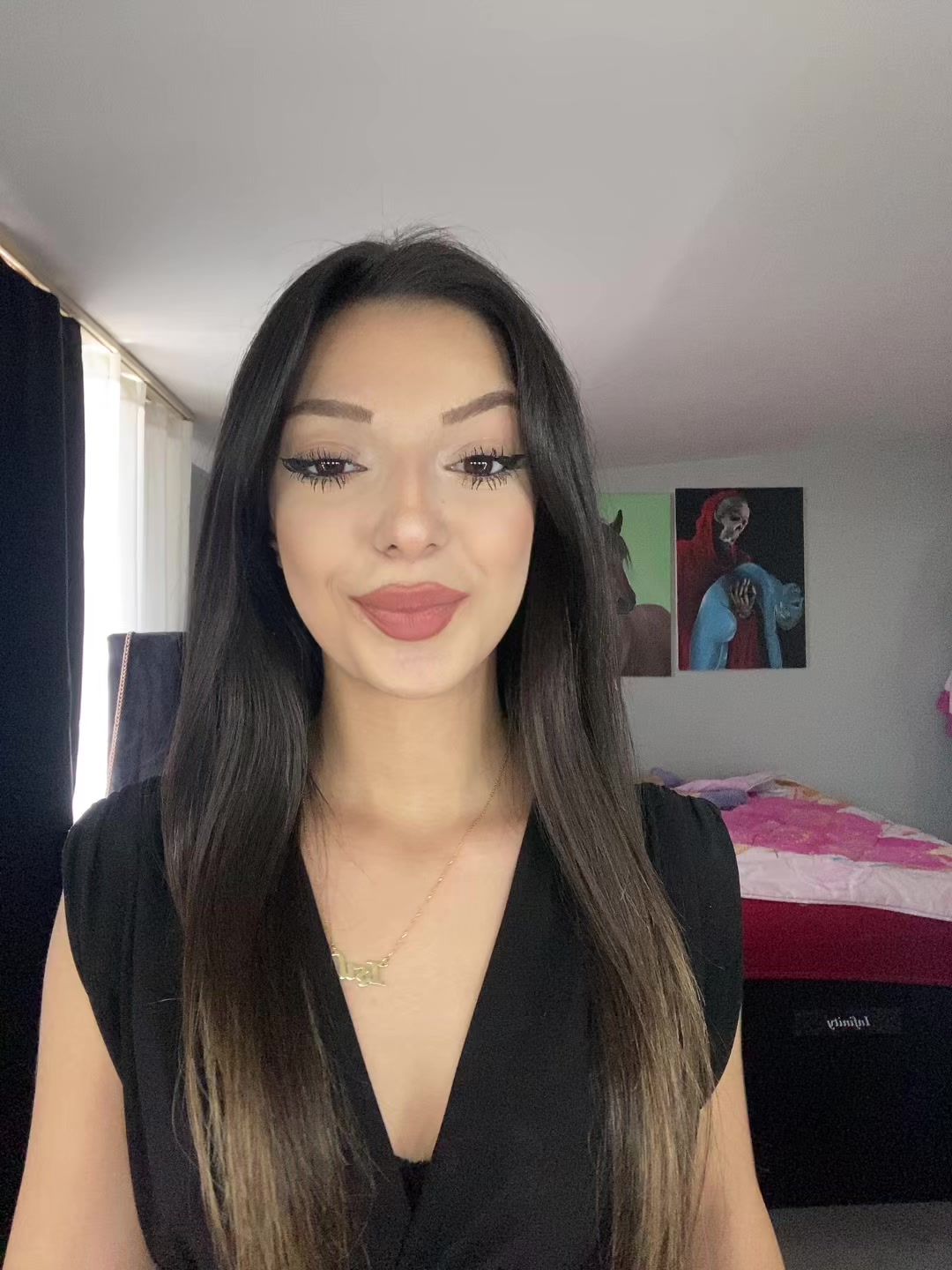 @:)