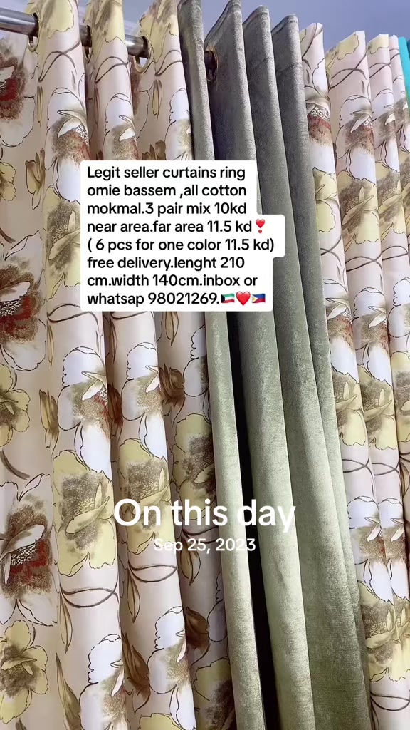 @Curtains mokmal,cotton makapal