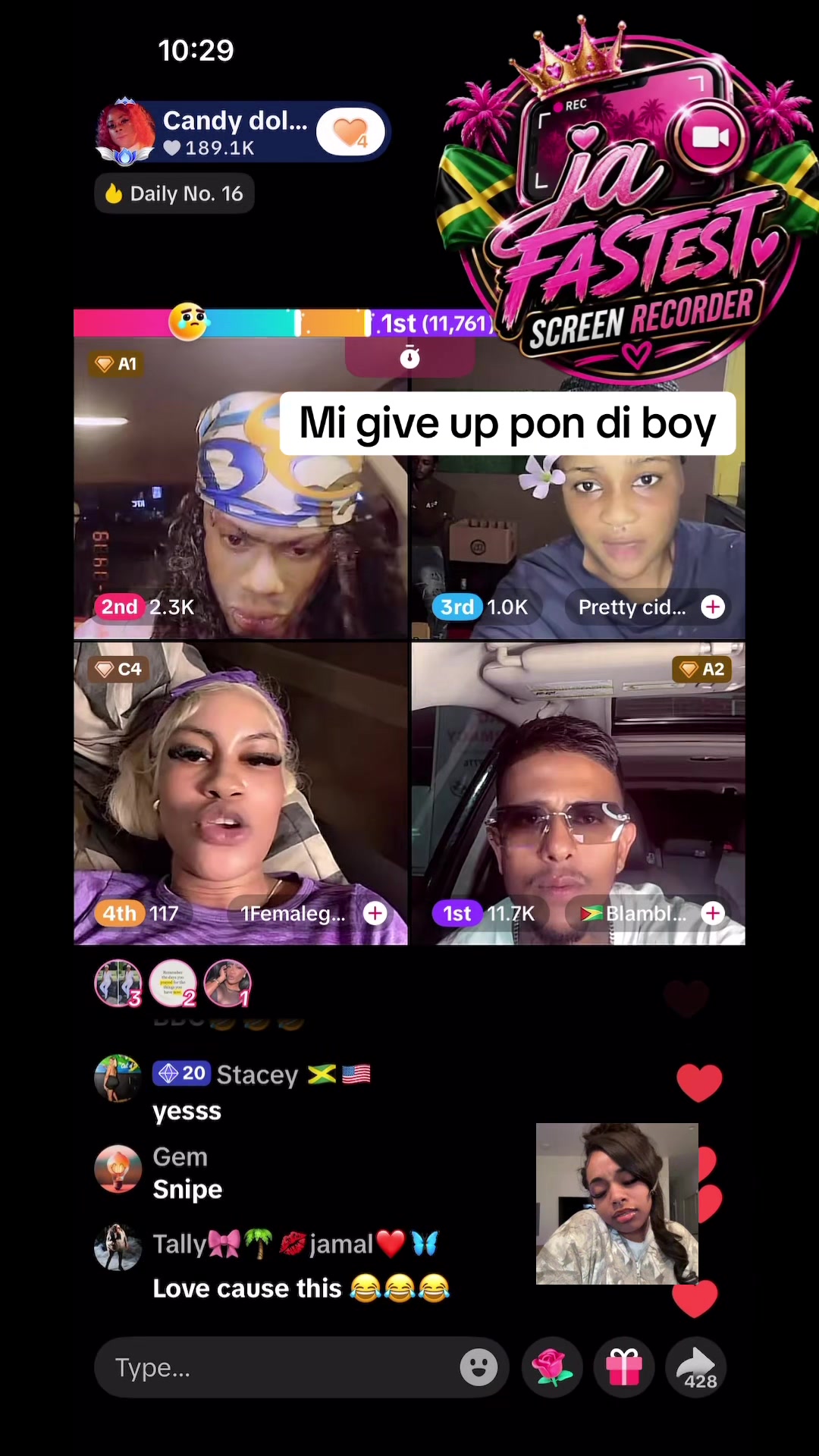 @Ja fastest screen recorder🇯🇲