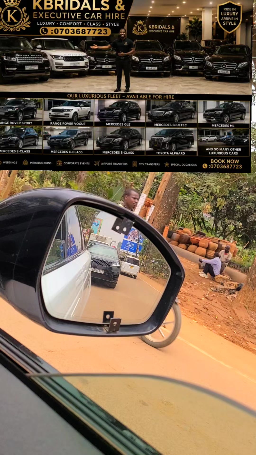 @Kbridals&executive car hire