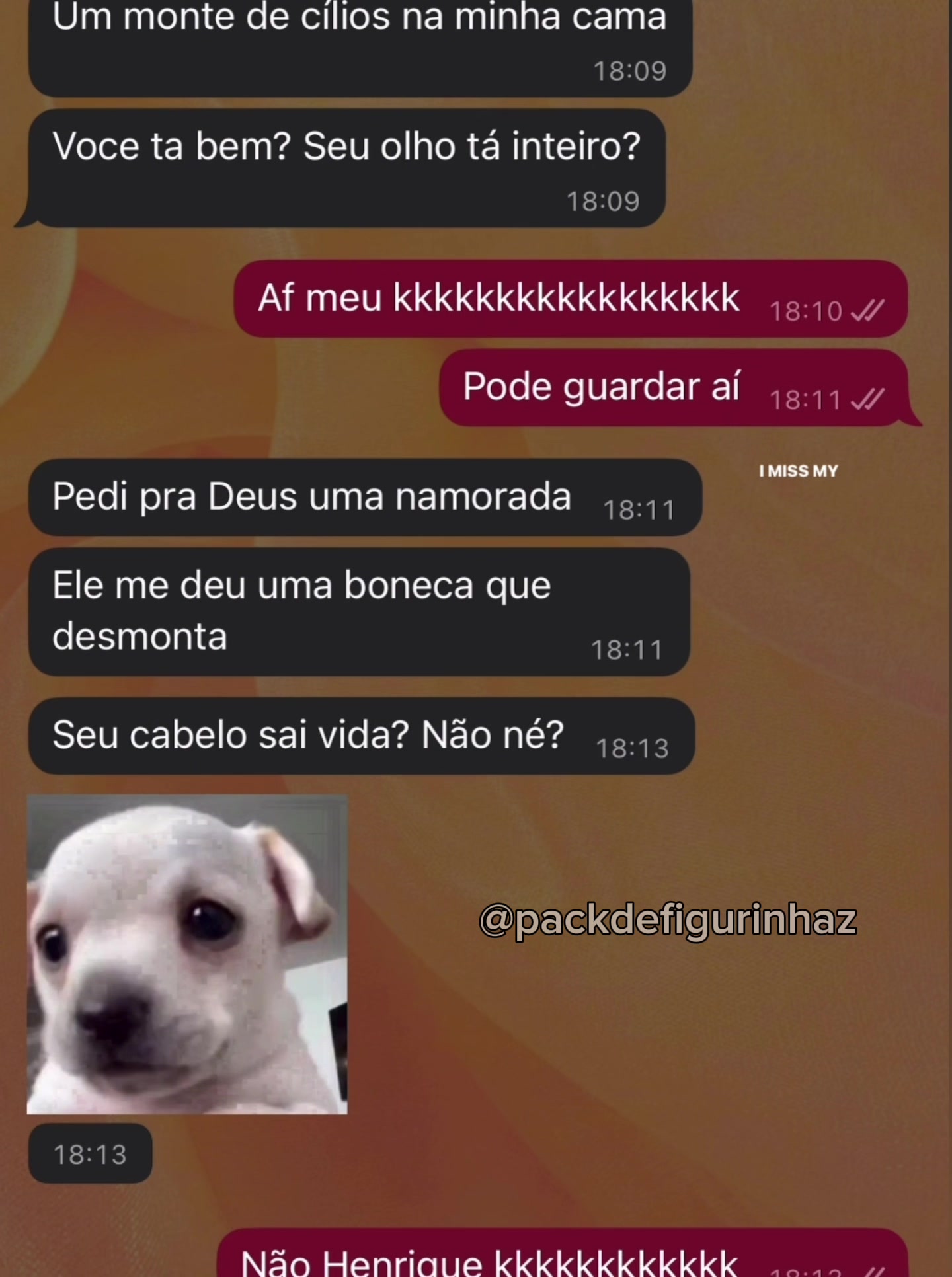 @Pack de Figurinhas 🫣