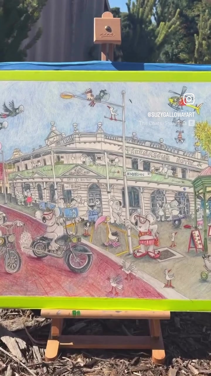 @SuzyGallowayAustralianArtist