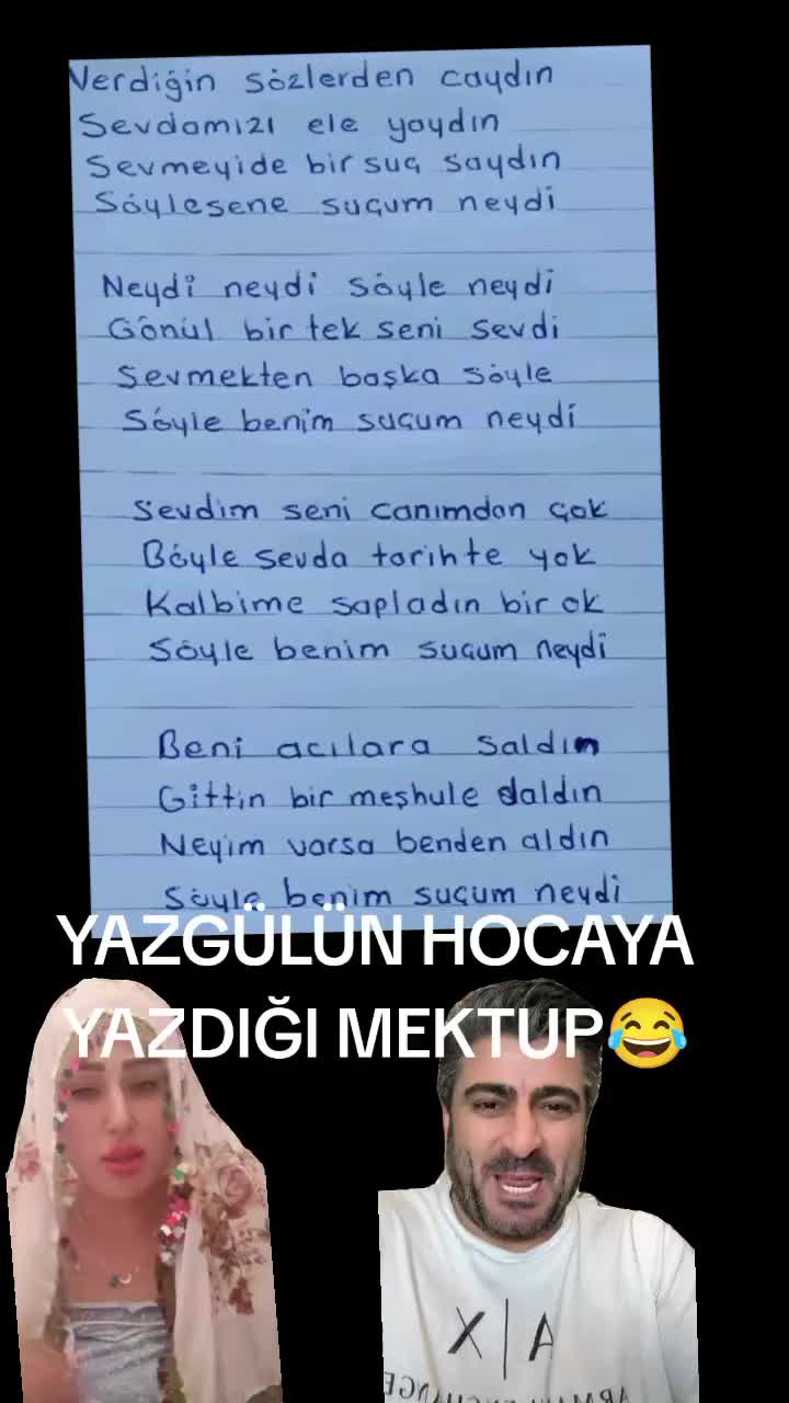 @yazgul tek suçum güzel olmak