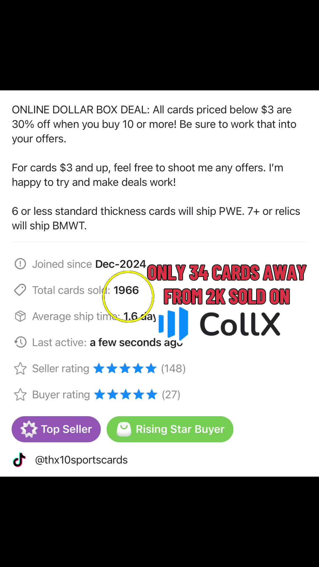 @THX10 Sports Cards