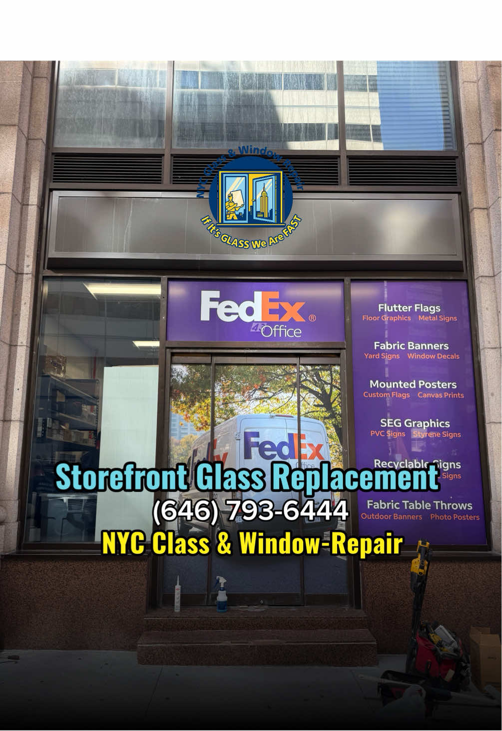 @NYC GLASS & WINDOW REPAIR