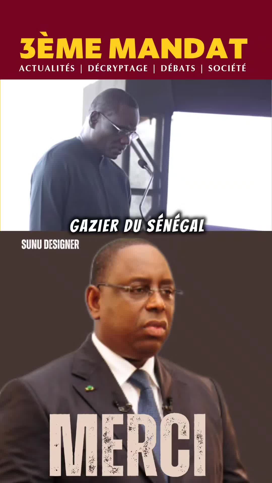 @3&Egrave;ME MANDAT