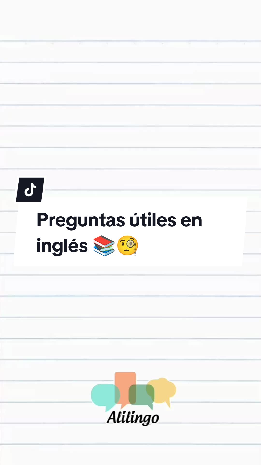 @Alilingo | Aprender ingl&eacute;s