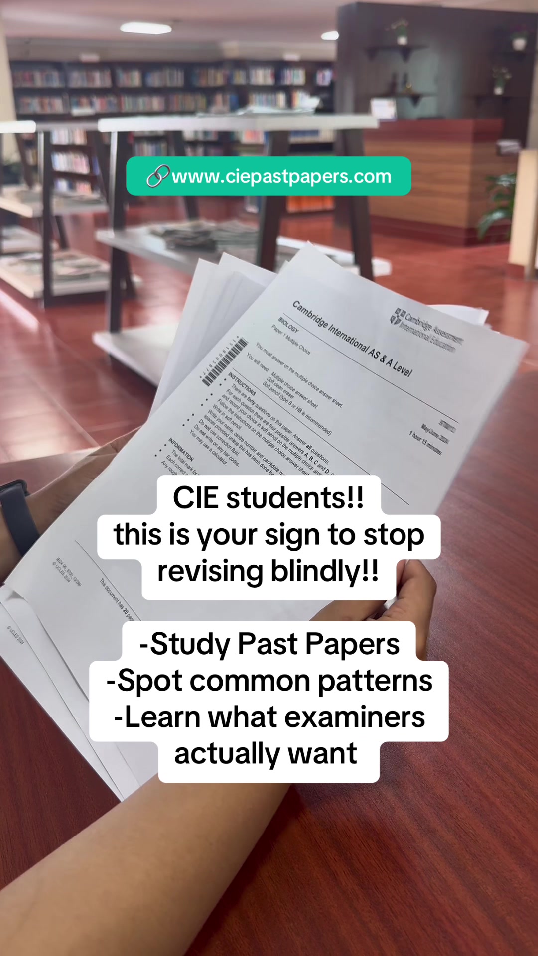 @CIE Past Papers