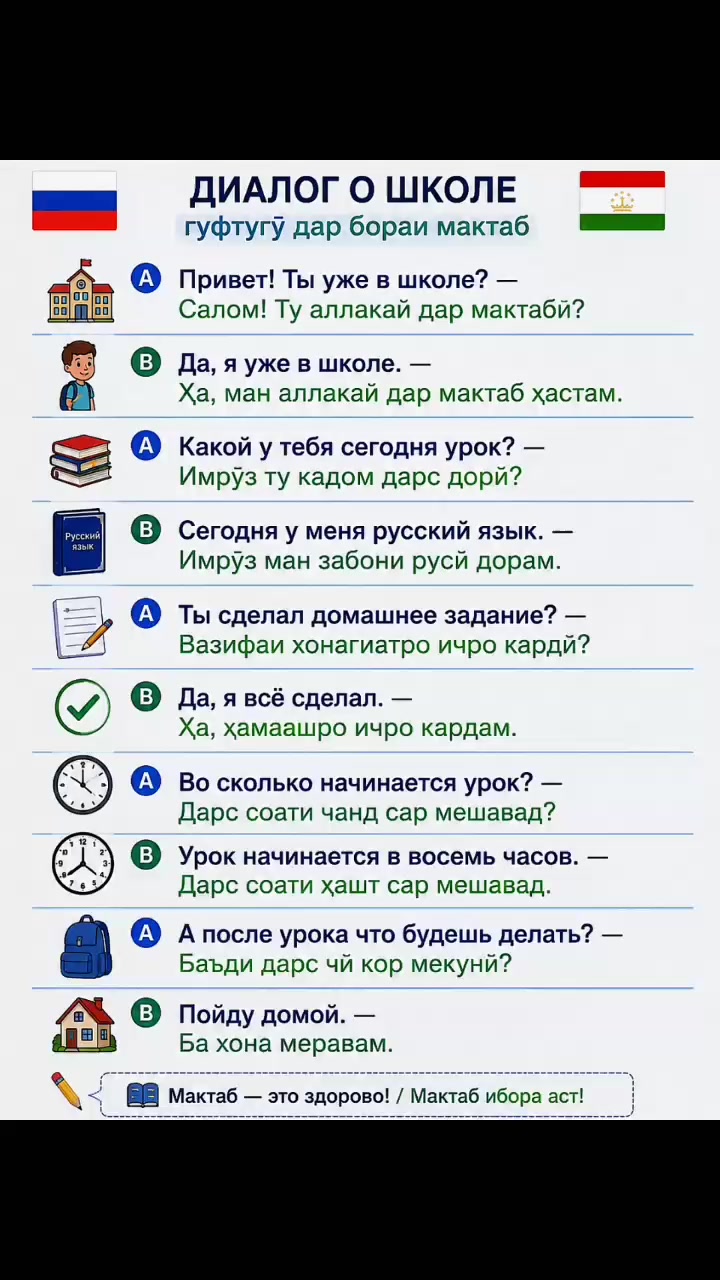 @ОМУЗИШИ ЗАБОНИ РУСИ РОЕГОН
