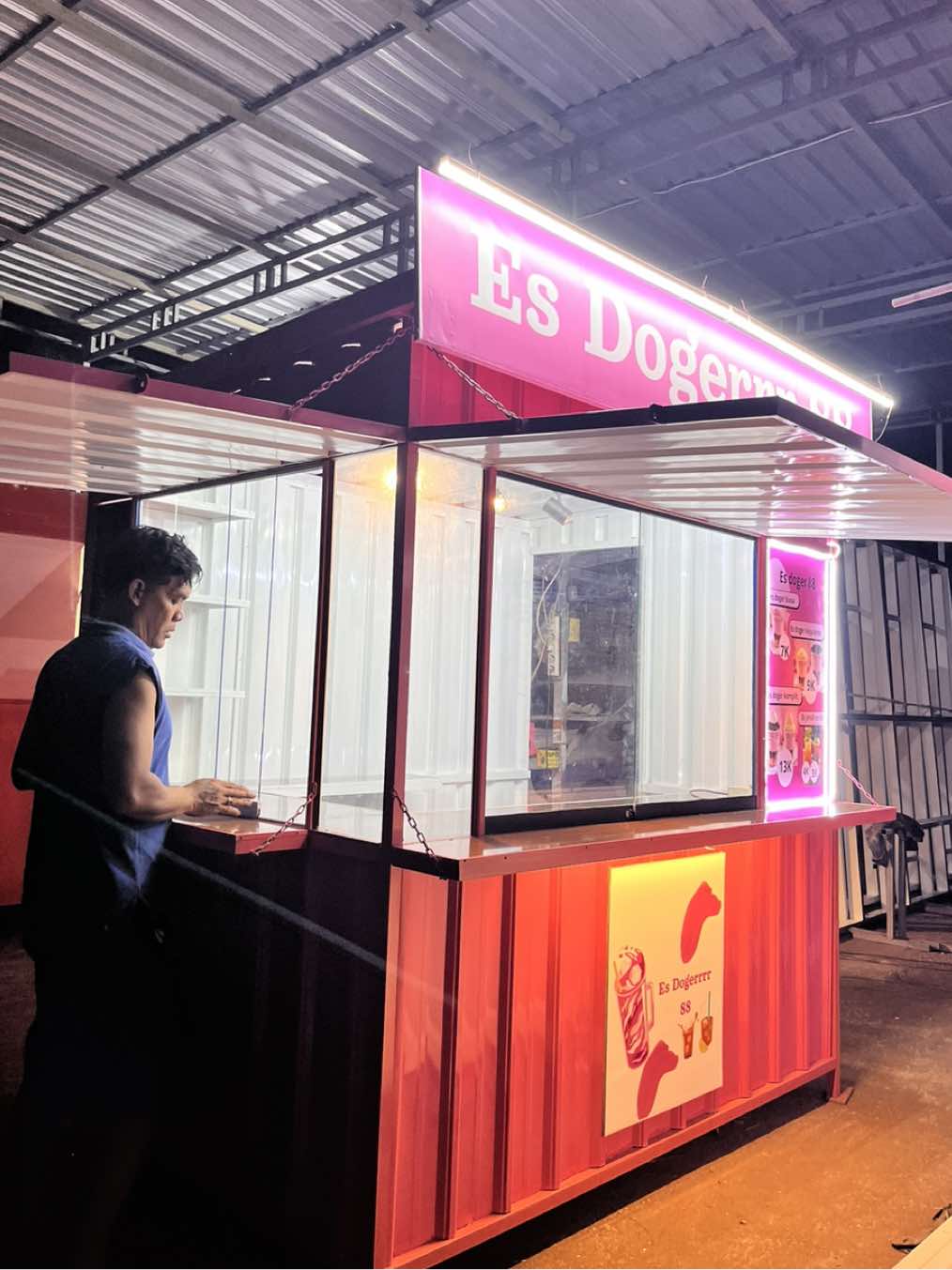 @Booth Container Jawa Timur