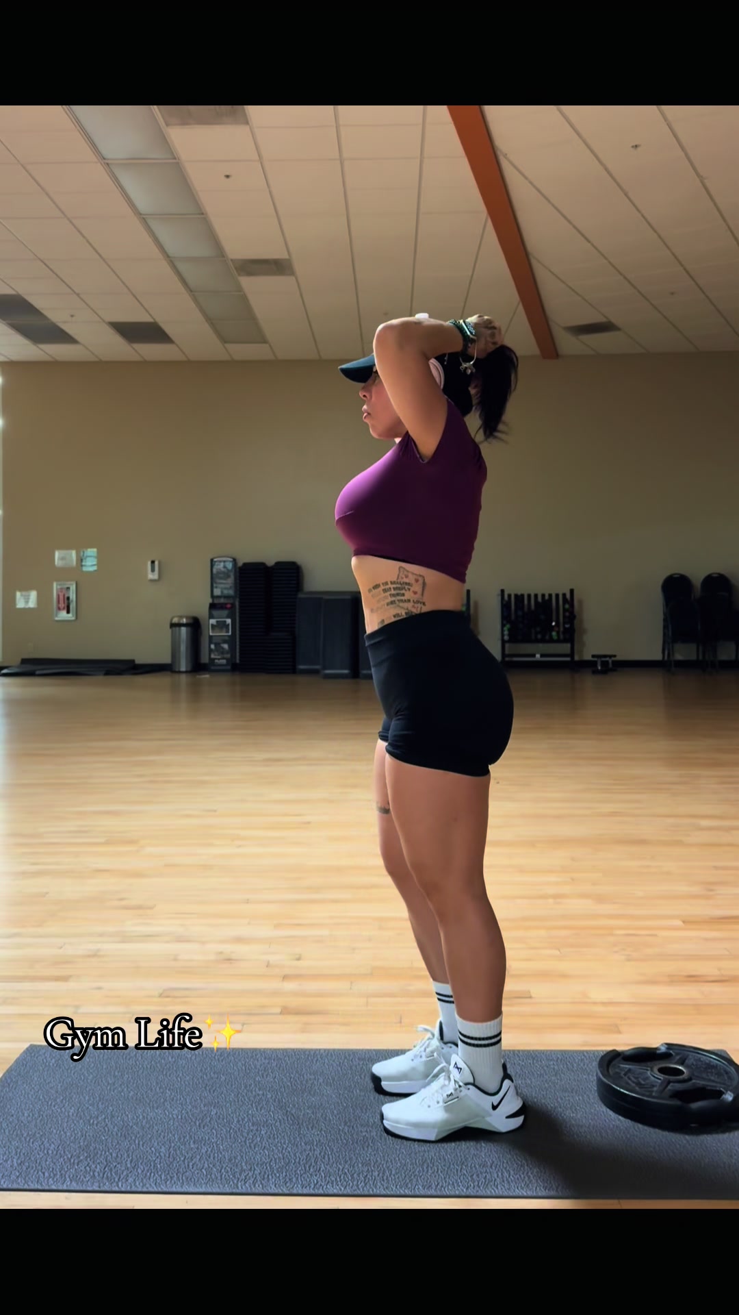 @Stina be at the Gym