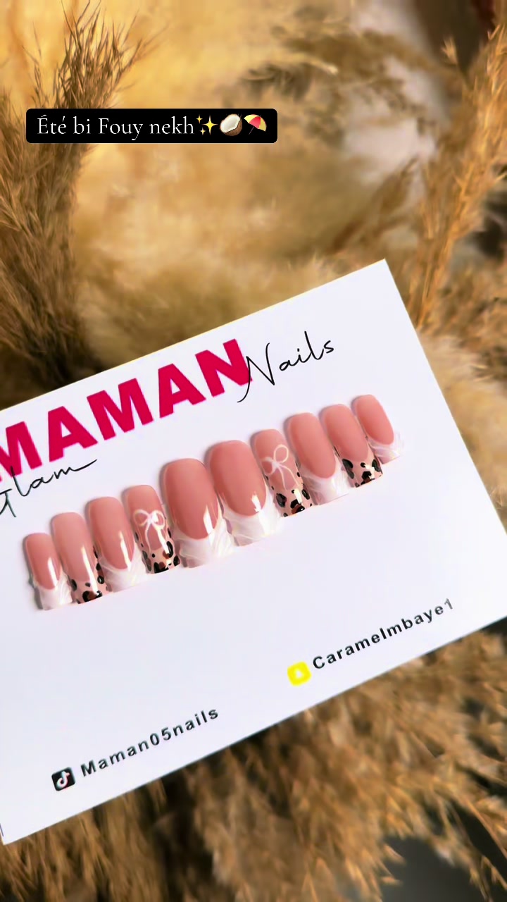 @Maman glam nails🥥🫧