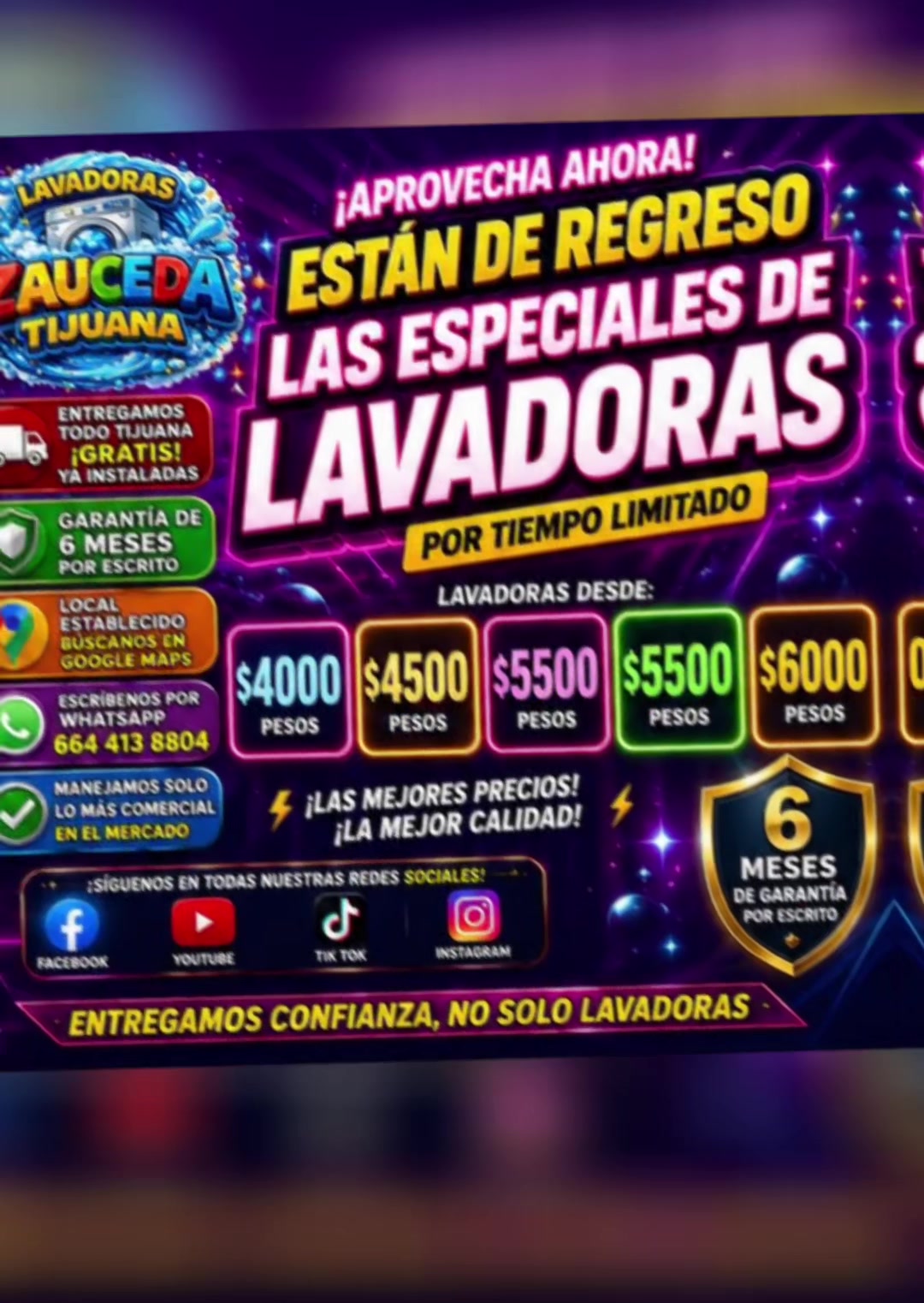 @lavadoraszaucedatijuana