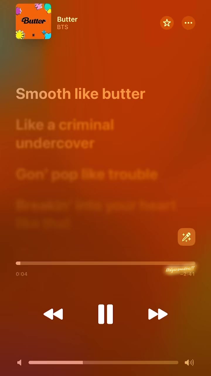 @BTS lyrics ⟬⟭⁷⊙⊝⊜