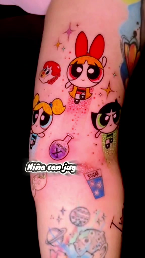 @Deni entre perfos y tinta