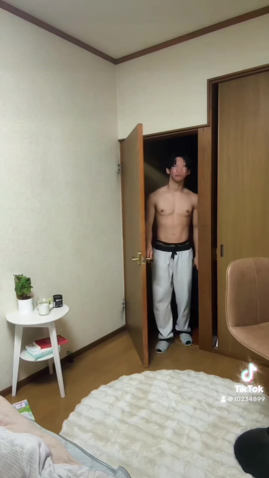 @夜勤でも整える男