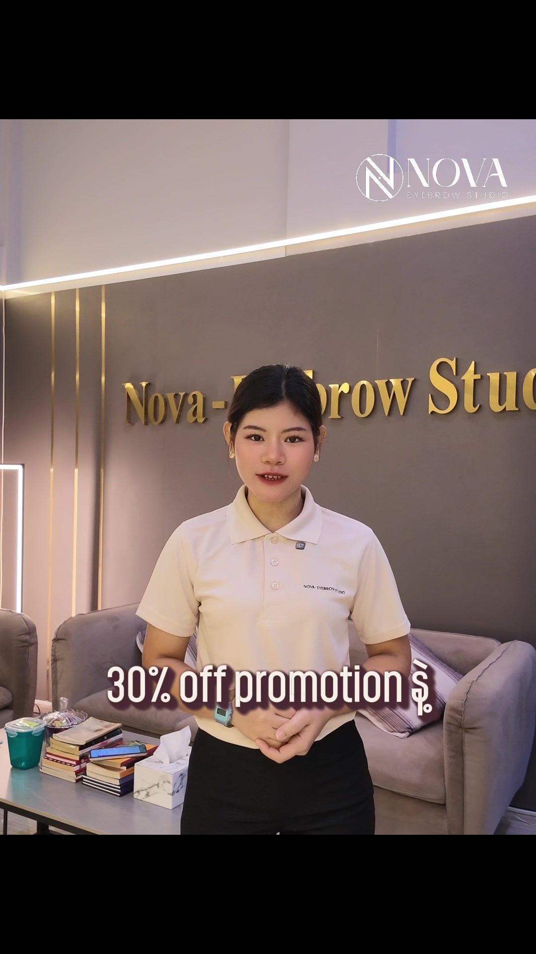 @Nova-eyebrow studio.