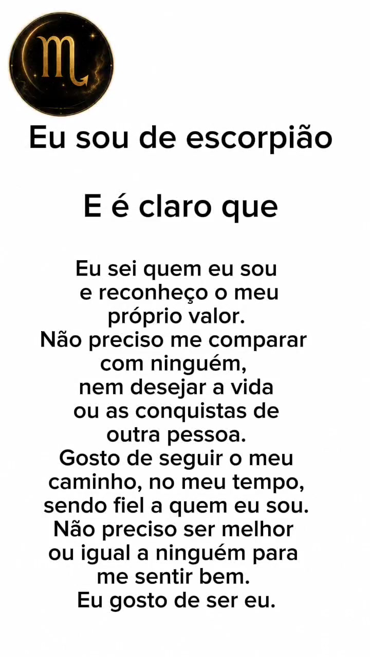 @O signo de ESCORPIÃO