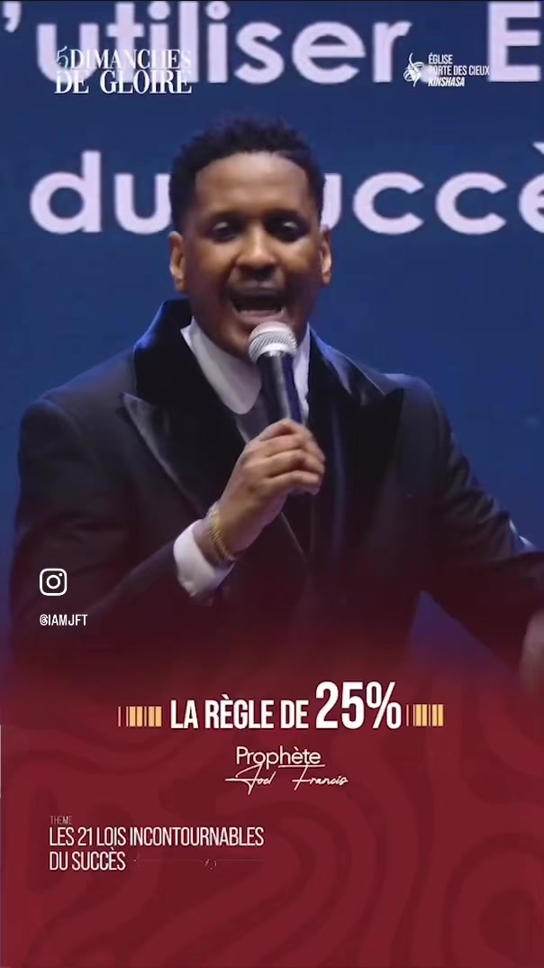 @Proph&egrave;te Jo&euml;l Francis Tatu