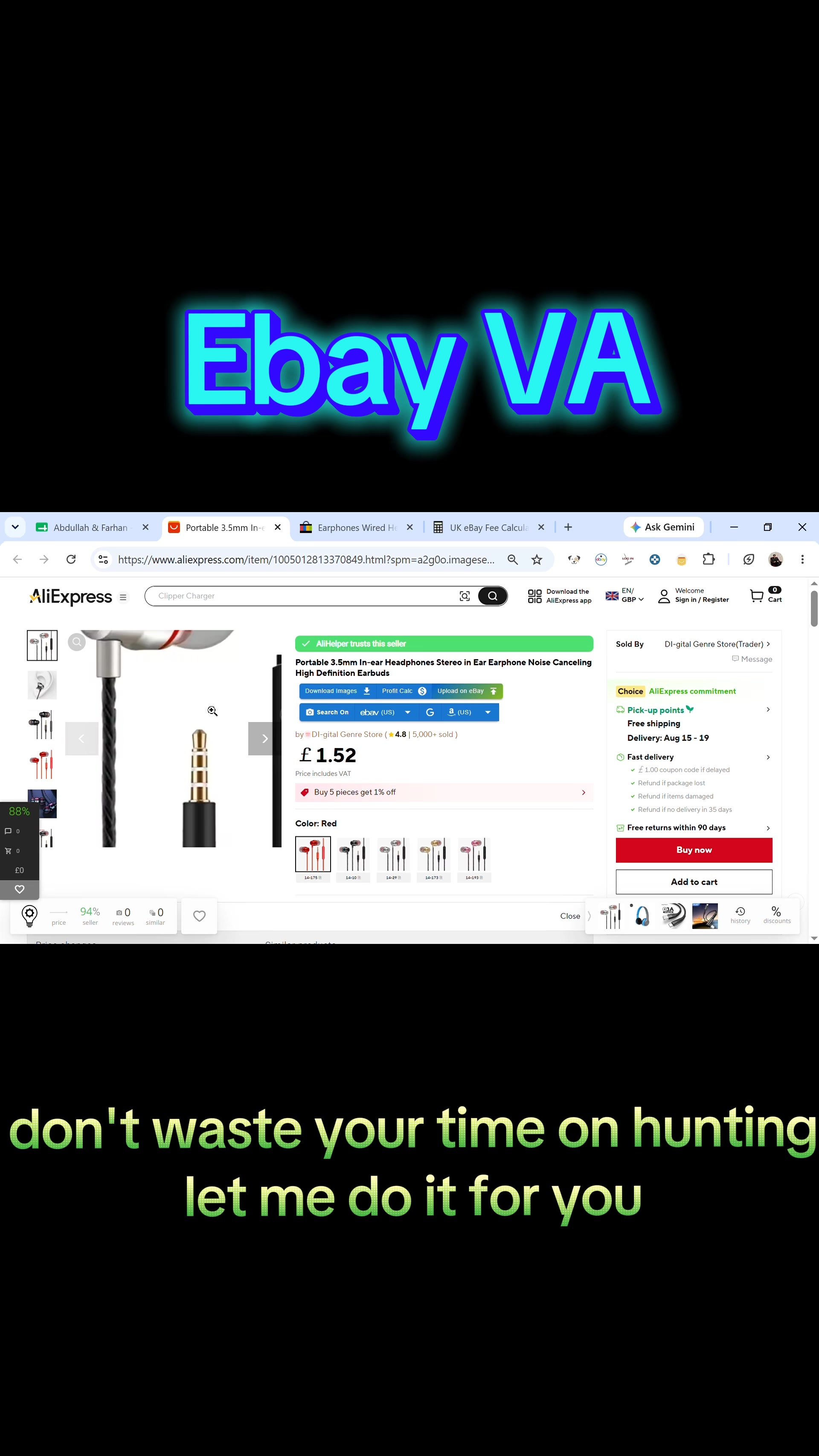 @Ebay with Filla