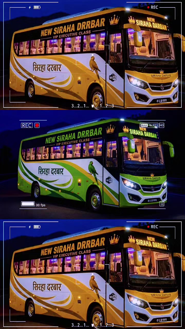 @🫵DARBAR AIR AC BUS 🫵