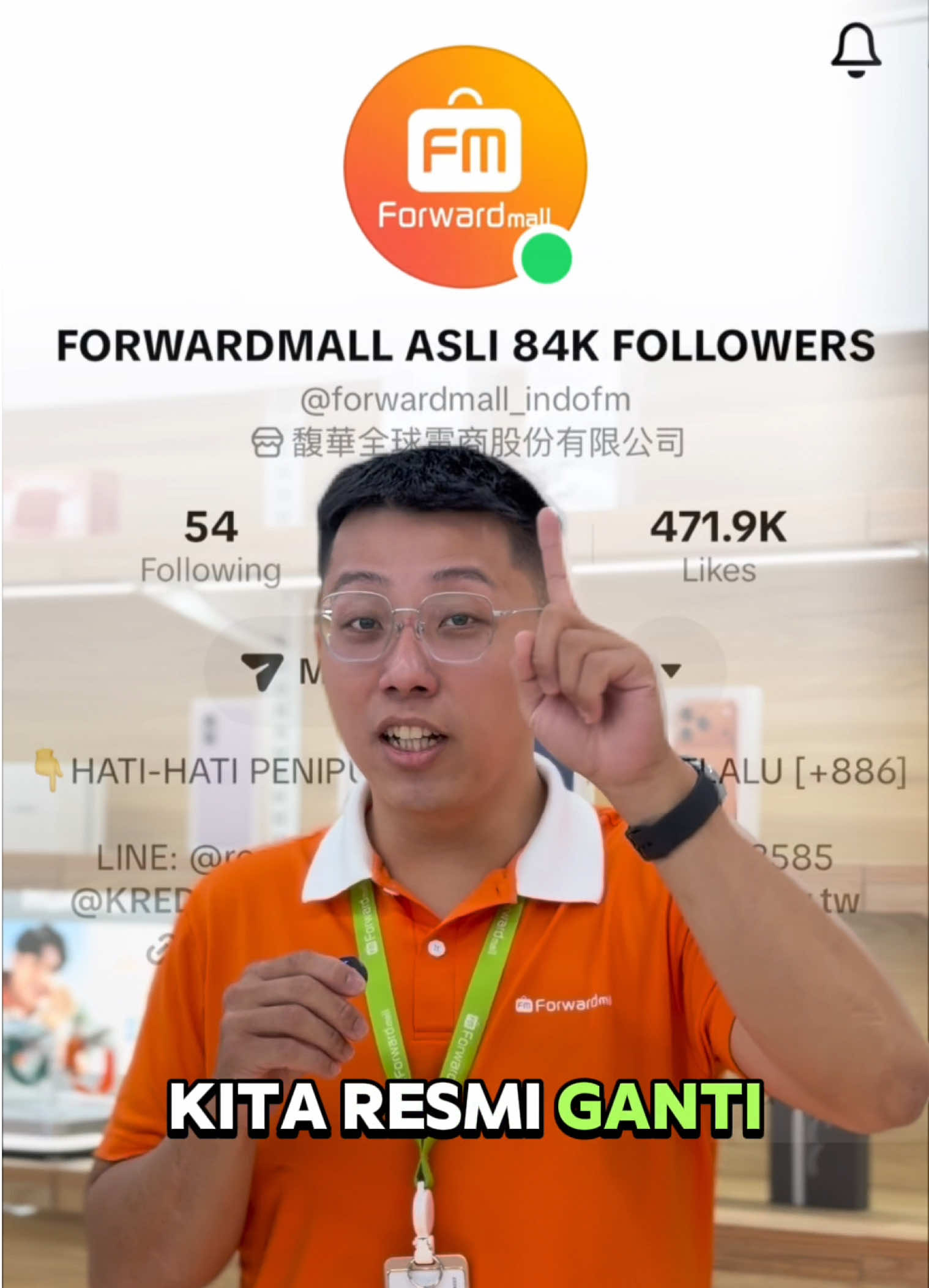 @FORWARDMALL ASLI 84K FOLLOWERS