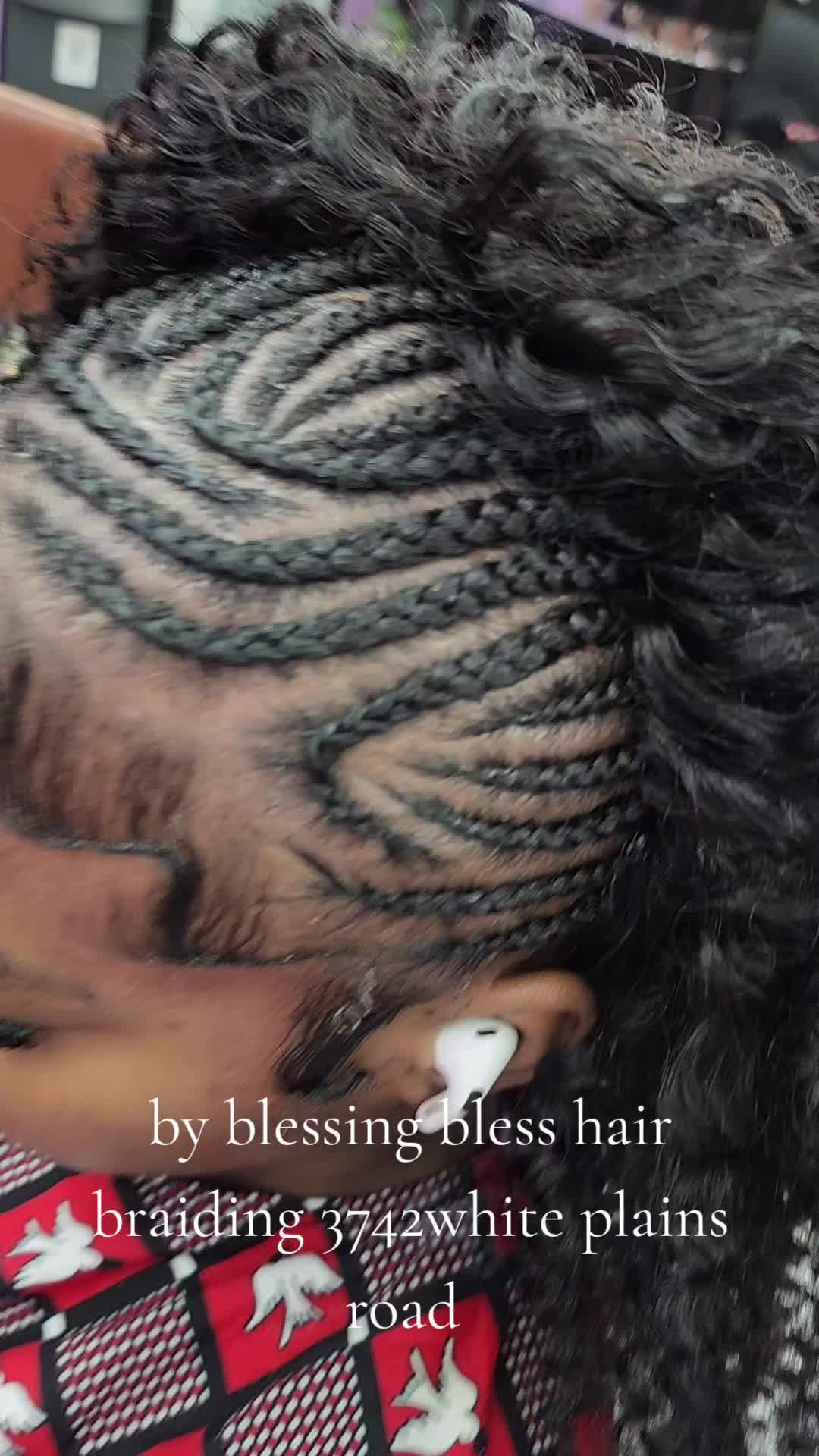@Blessing bless Ha&iuml;r braiding