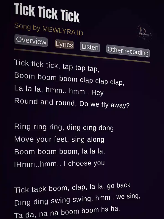 @D'lyrics