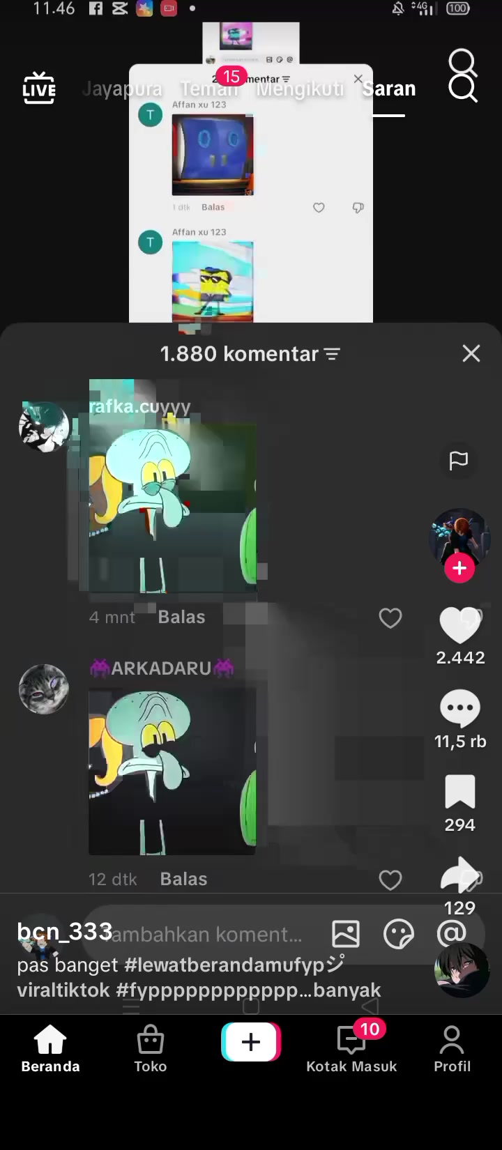 @(&bull;~&bull;)