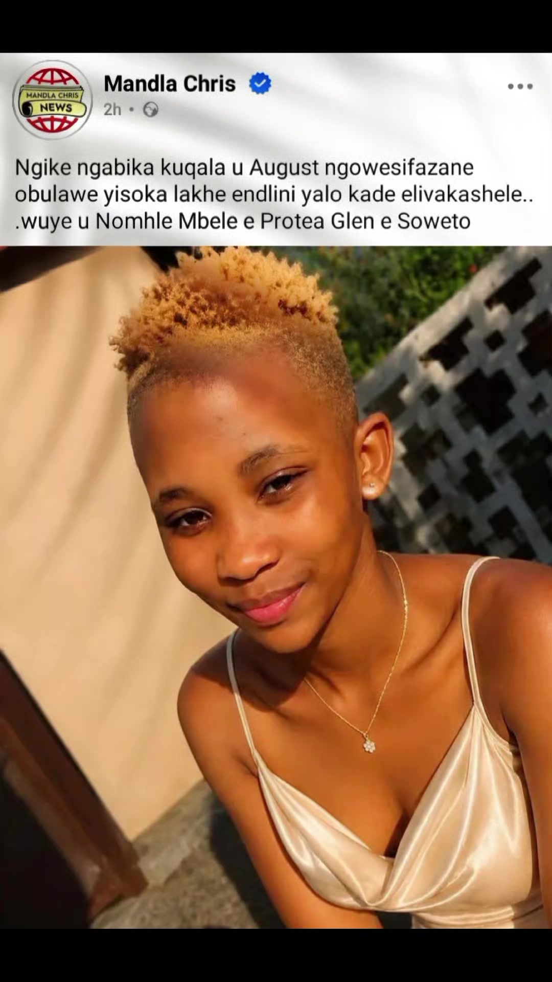 @Mandla chris news