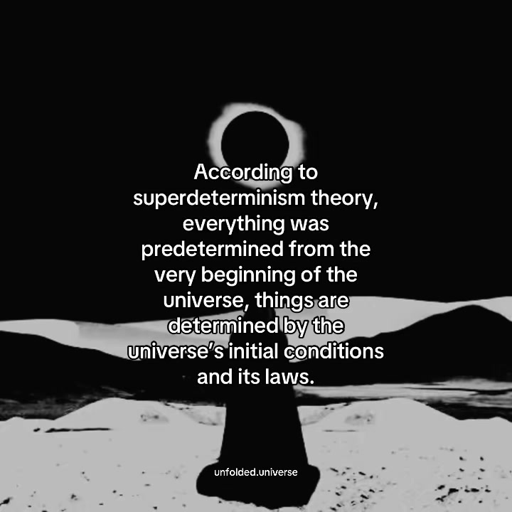 @The universe unfolded