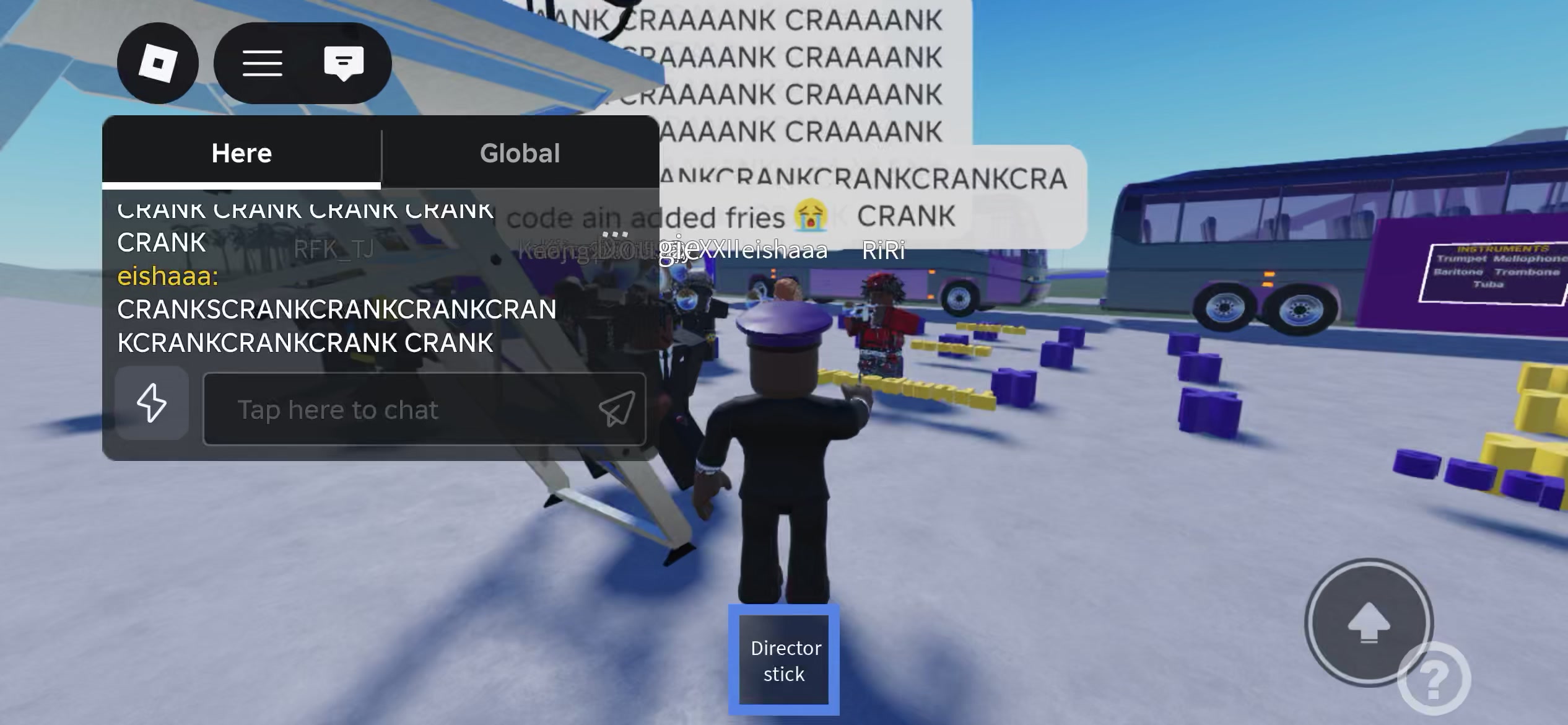 @Director of two rblx bands