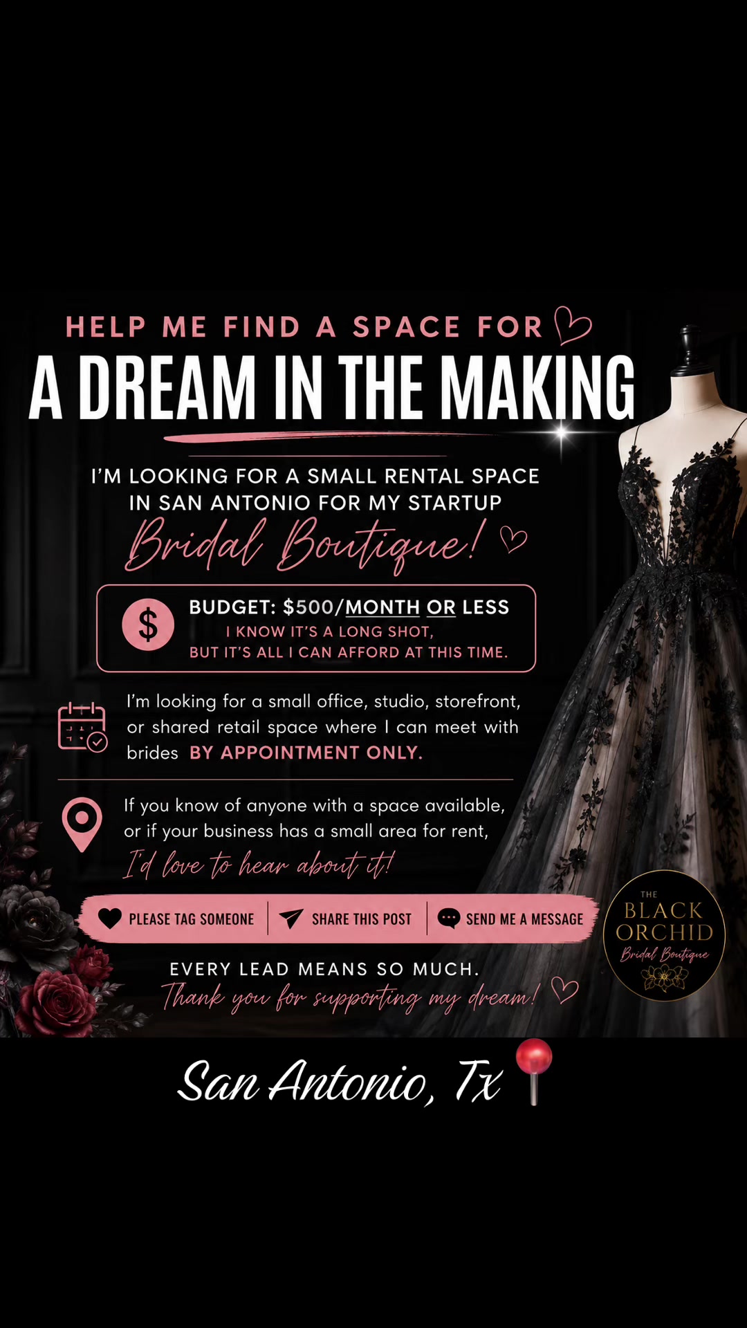 @The Black Orchid Bridal Boutiq