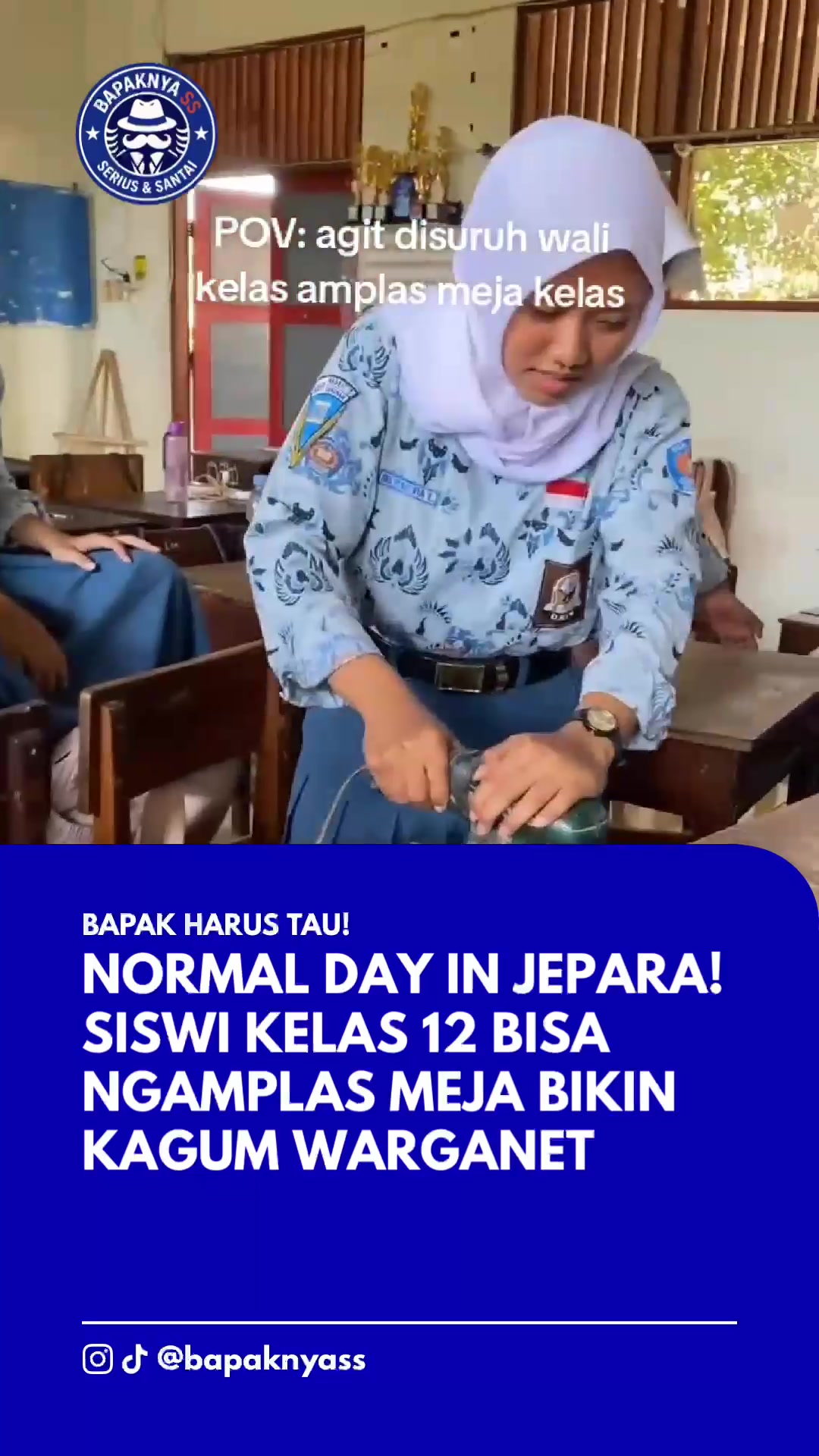 @Bapaknya Serius dan seru