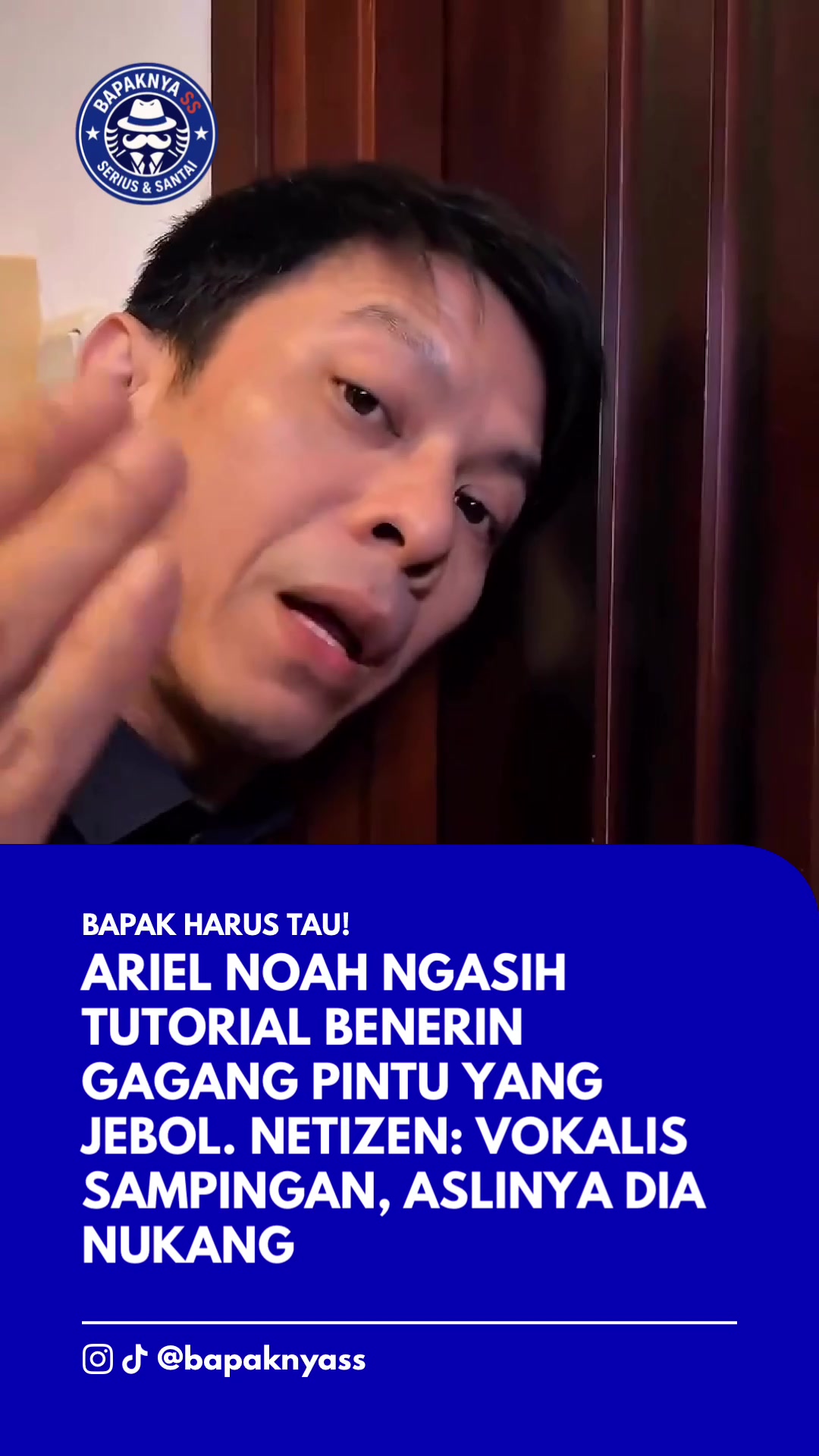 @Bapaknya Serius dan seru