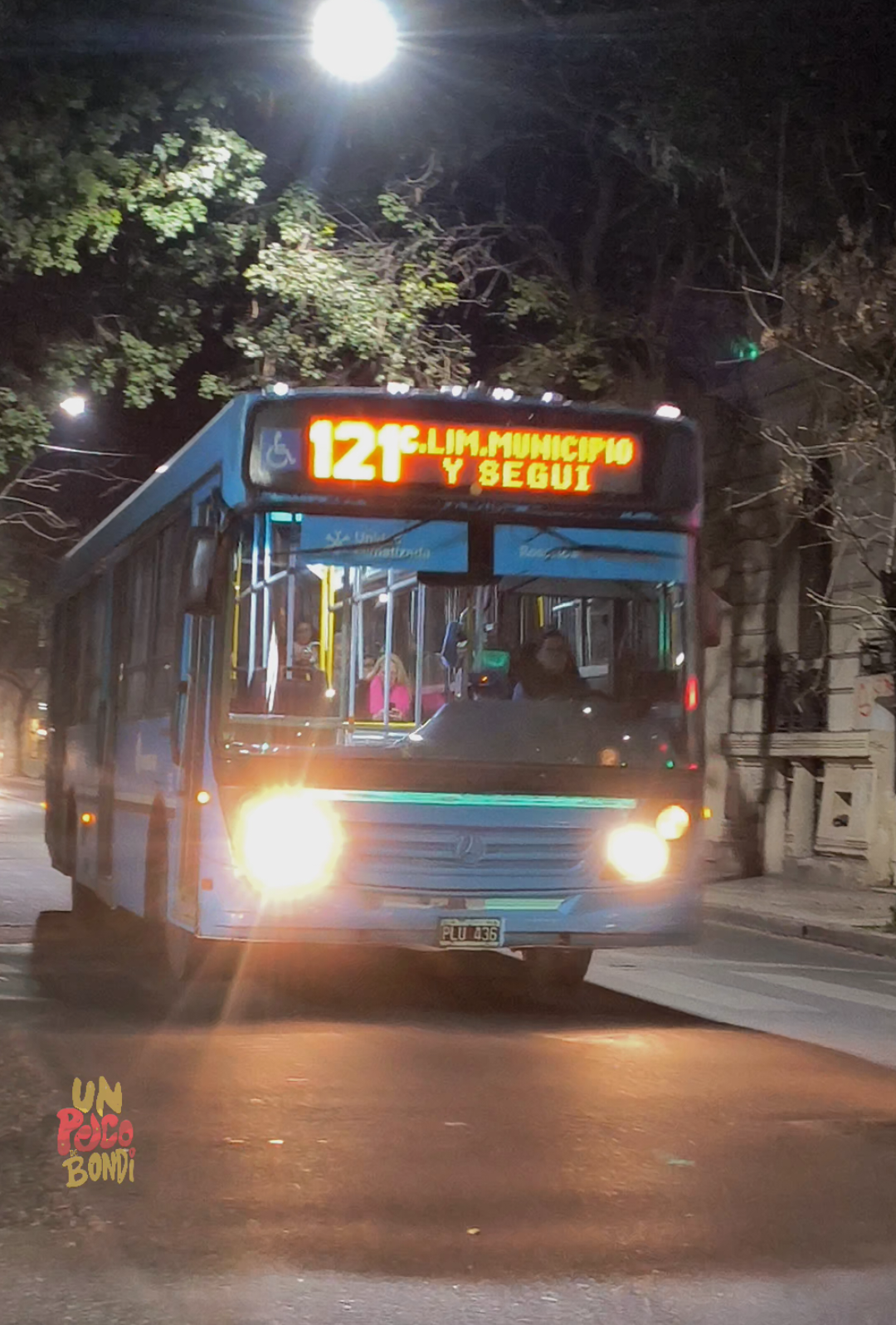 @el de un poco de bondi