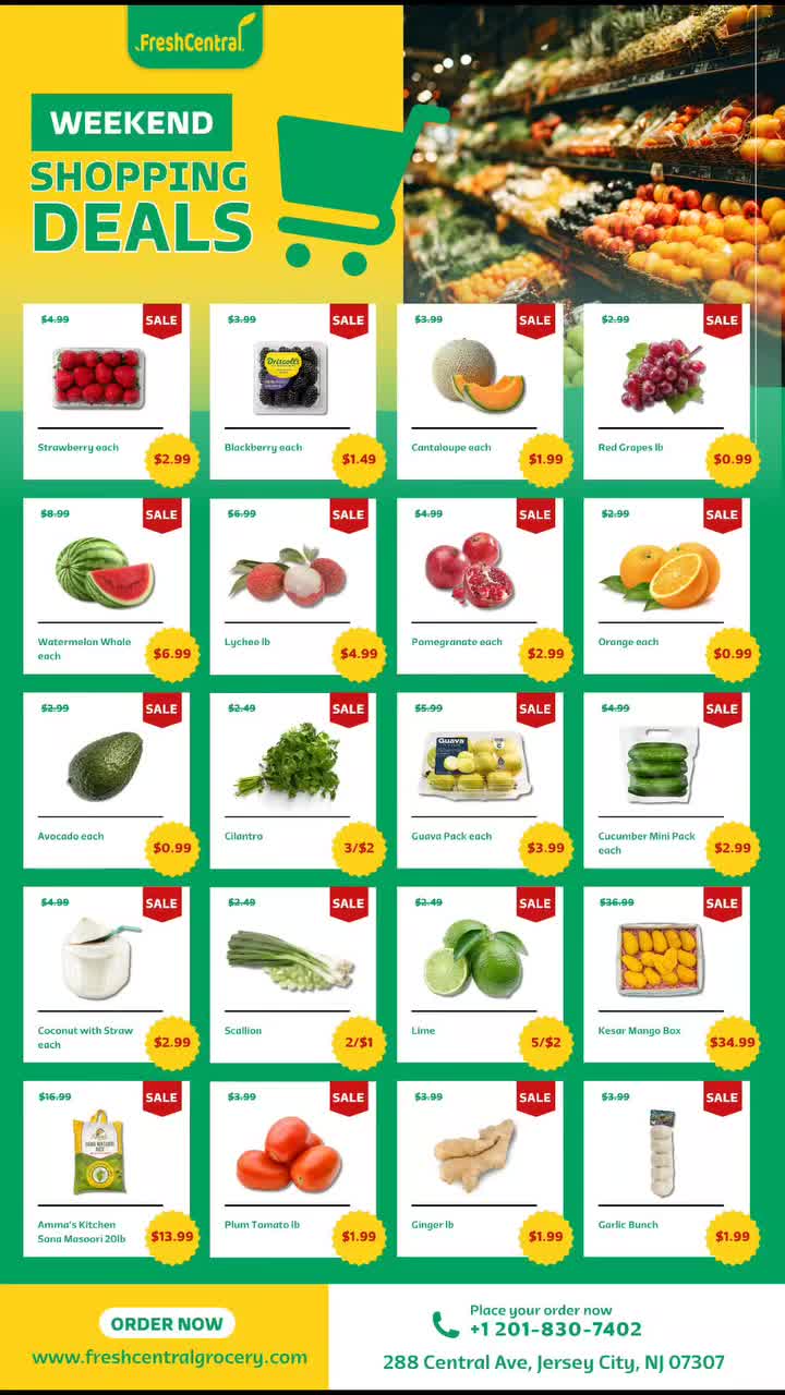 @FRESH CENTRAL GROCERY