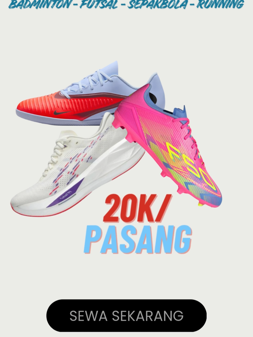 @Sewa Sepatu Bojonegoro