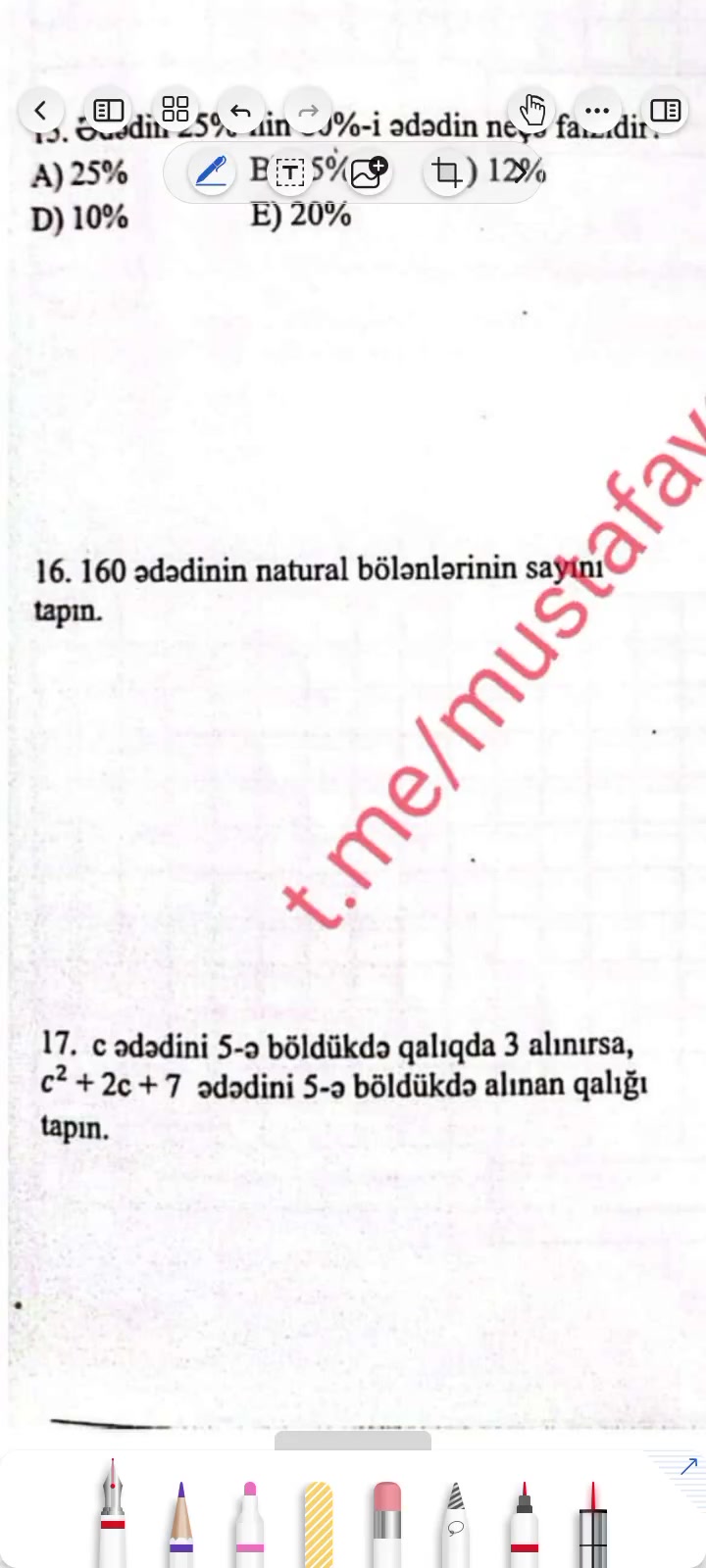 @Riyaziyyat hazırlığı👩🏫
