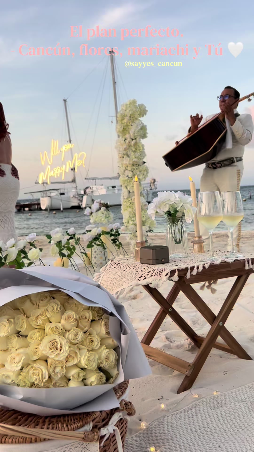 @Propuesta de matrimonio Canc&uacute;n