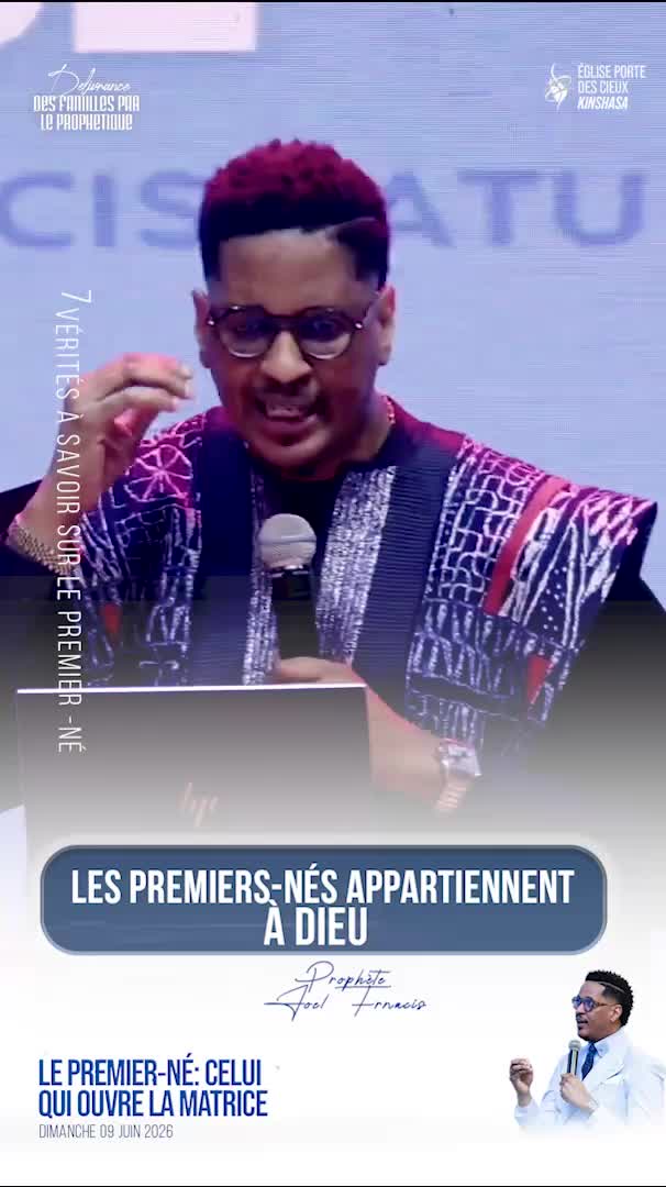 @Proph&egrave;te Jo&euml;l Francis Tatu
