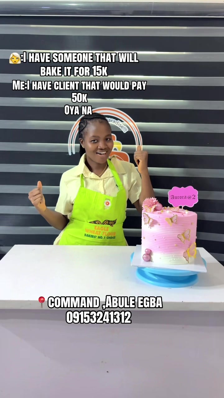 @Baker in command/abule egba 🎂