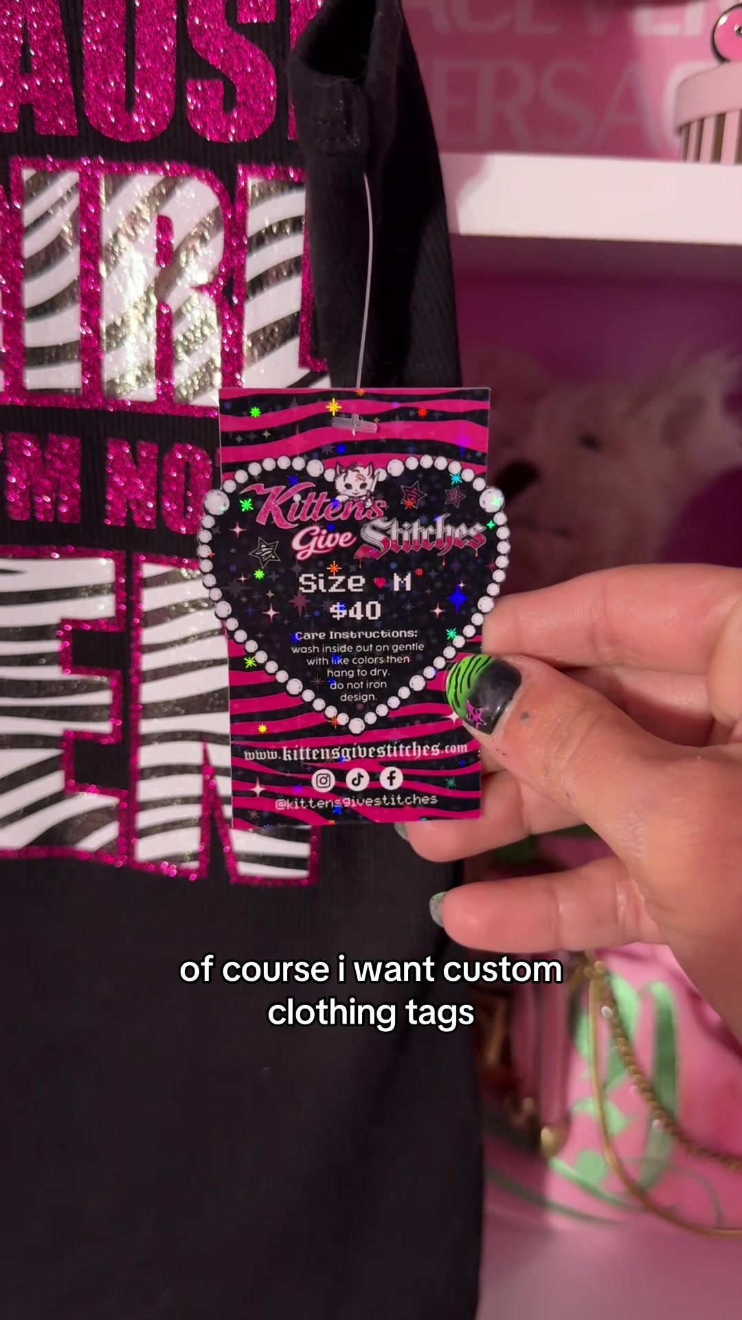 @kittens give stitches / kara