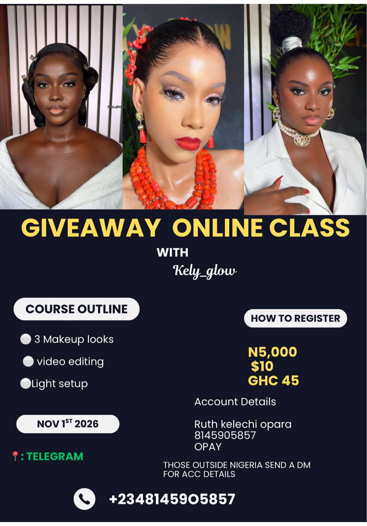 @MAKEUP ARTIST IN PORTHARCOURT