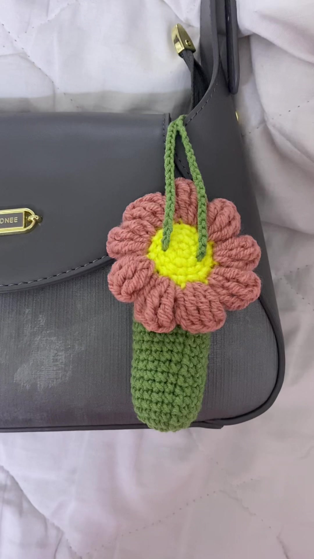 @crochet flower