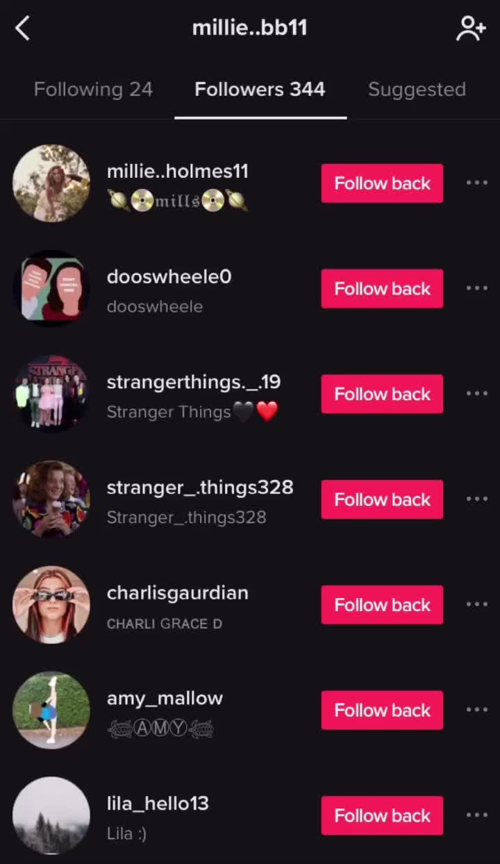 @millie bobby brown๐ค