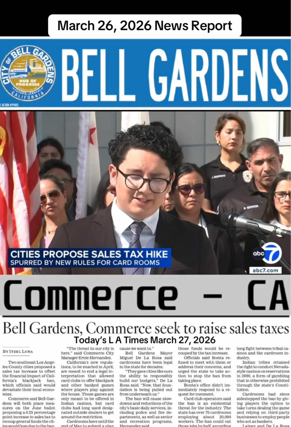 @SOUTHEAST CITIES L. A. NEWS